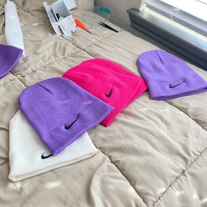 NIKE EMBROIDERED BEANIES